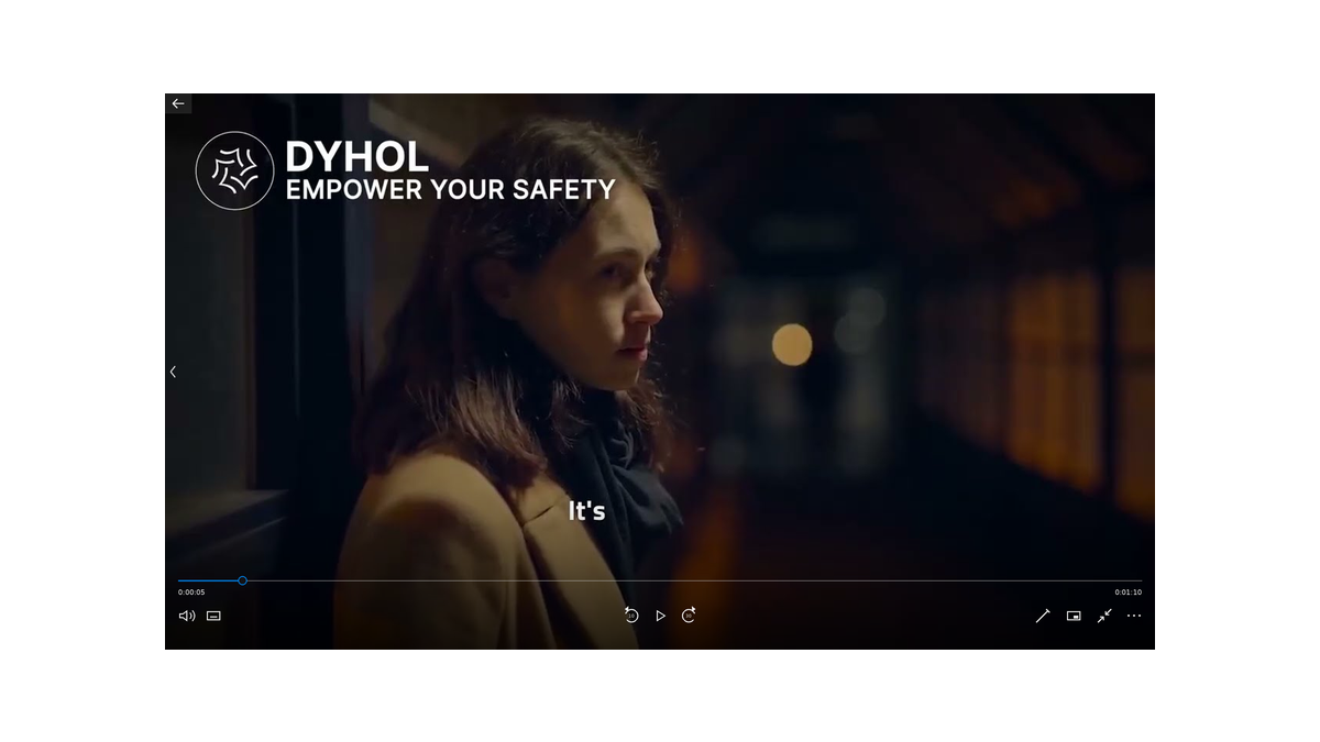 DYHOL - Empower Your Safety portfolio project cover