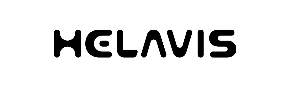 HELAVIS wordmark in black on white